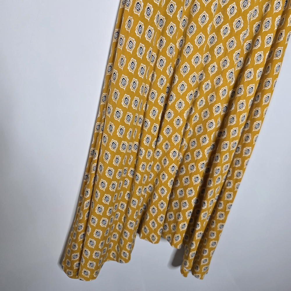 Anthropologie Maeve Palais Swing dress in Yellow/gold Soft and stretchy Size XS - Picture 8 of 16